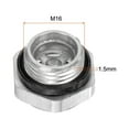 thumbnail image 3 of Unique Bargains M16x1.5mm Male Threaded Aluminum Air Compressor Oil Level Gauge Sight Glass 5Packs, 3 of 5