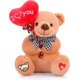 thumbnail image 1 of I Love You Stuffed Bear with Heart 7, 1 of 4