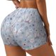 thumbnail image 1 of Fotbe Blue Butterfly Shorts Sin Costuras – Shorts Deportivos de Cintura Alta para Mujer, Elásticos para Gimnasio, Yoga, Running o Ciclismo-Large, 1 of 8