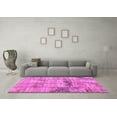 thumbnail image 3 of Ahgly Company Indoor Rectangle Patchwork Purple Transitional Area Rugs, 2' x 3', 3 of 4