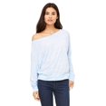 thumbnail image 1 of Bella + Canvas T-Shirt à Manches Longues Fluides pour Femmes - Marbre Bleu - TG, 1 of 3