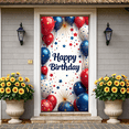 thumbnail image 7 of LUUFILx Happy Birthday Party Supplies Backdrop Colorful Balloon Decorations Banner Photography Props Celebration Background Party Decor, 7 of 7
