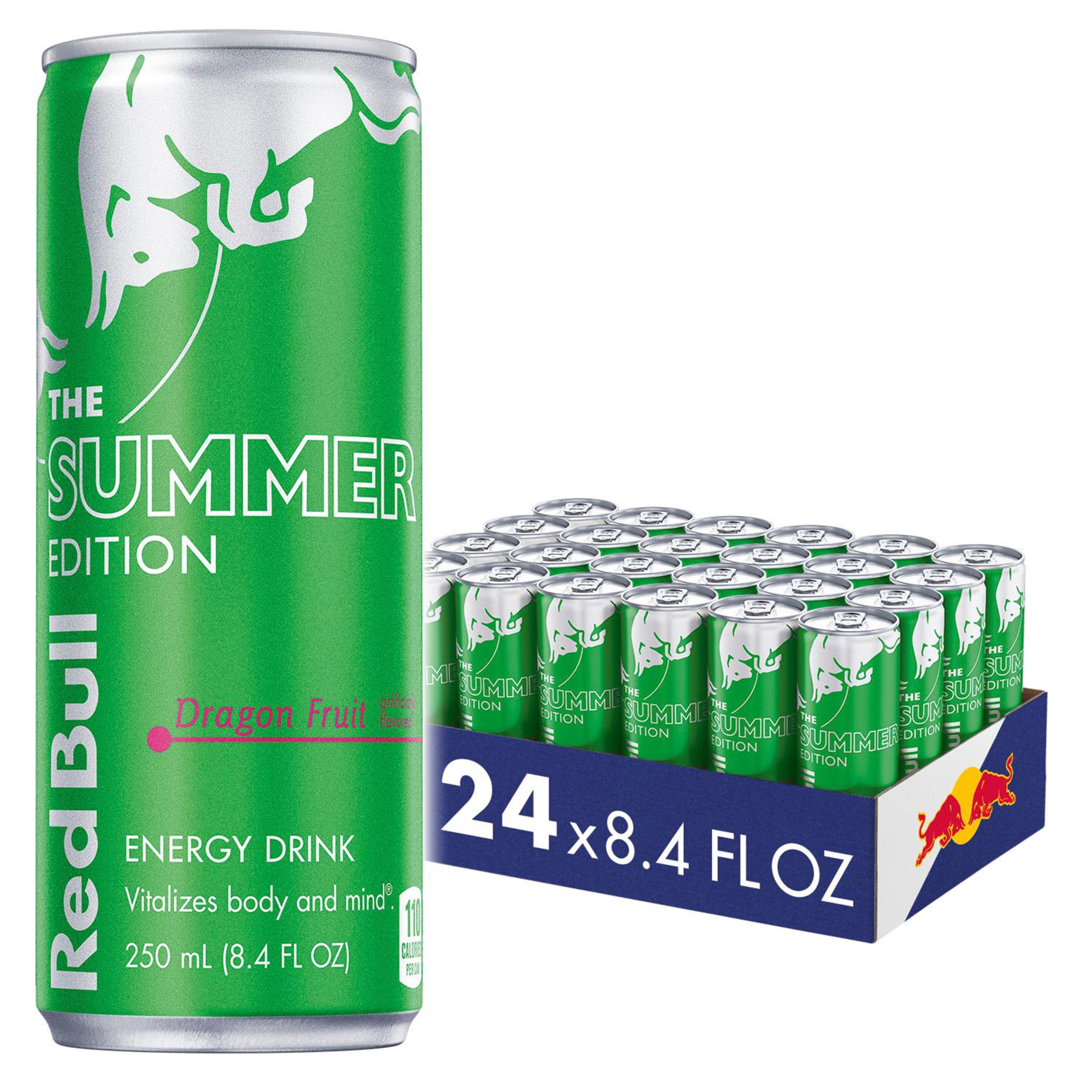 Red Bull Energy Drink Dragon Fruit 8 4 Fl Oz 24 Pack Walmart Com Walmart Com