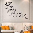 thumbnail image 3 of 3D Halloween Bats Wall Stickers Adhesive Decals Spooky Home Decor Set - Dimensional Effect Easy Application(G), 3 of 4