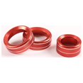 thumbnail image 2 of TINKI 3 Pcs Car Rear View Mirror Adjustment and Volume Knob Cover Trim for Toyota Tacoma  2016 2017 2018 2019, 2 of 14