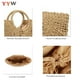 thumbnail image 5 of Bolso de ratán YYW tejido a mano para playa de verano con asa superior, 5 of 6
