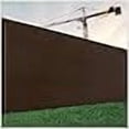 thumbnail image 3 of ColourTree Customized Size Fence Screen Privacy Screen Brown 8' x 79' - Commercial Grade 170 GSM - Heavy Duty - 3 Years Warranty - Cable Zip Ties Included, 3 of 4