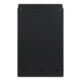 thumbnail image 4 of Kate and Laurel Mezzo Magnetic Metal Wall Organizer with Hooks, 15 x 24, Black, Wall Organization, 4 of 10