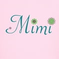 thumbnail image 3 of CafePress - Mimi Green Flowers T Shirt - Light T-Shirt Kids XS-XL, 3 of 4