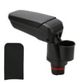 thumbnail image 2 of Armrest Storage Case, Stylish And Generous Center Console Cup Holder Up And Down Rotation Design  Forfour 453 15-19 for Hold More Gadgets And Belongings, 2 of 8