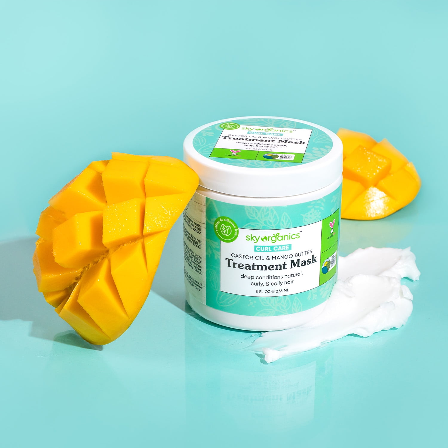 Buy Sky Organics Curl Care Treatment Mask for Curly Hair, 8 fl oz