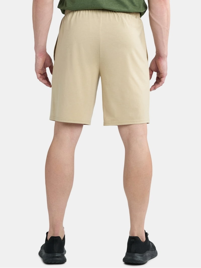 Athletic Works Men's and Big Men's Tri-Blend Active Shorts, 7