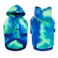 thumbnail image 3 of Dog Hoodie Sweaters, Dog Winter Clothes, Pet Hooded Sweatershirt Pullover, Dog Outfit Coat Apparel for Small Medium Large Dogs Green Blue 7XL, 3 of 7