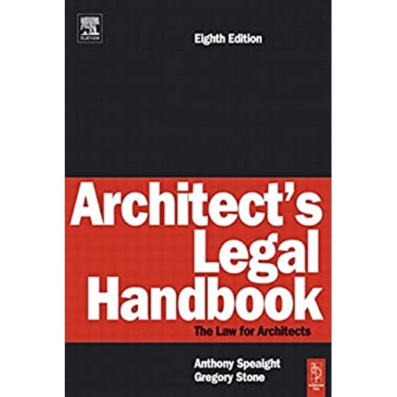 Pre-Owned Architect's Legal Handbook (Paperback) 9780750661300