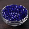 thumbnail image 2 of U8MO 3mm 4mm 6mm 8mm 10mm 14mm Crystal Glass Cube Faceted Loose Crafts Beads Lot-(35) Deep Blue-6mm (50pcs), 2 of 3