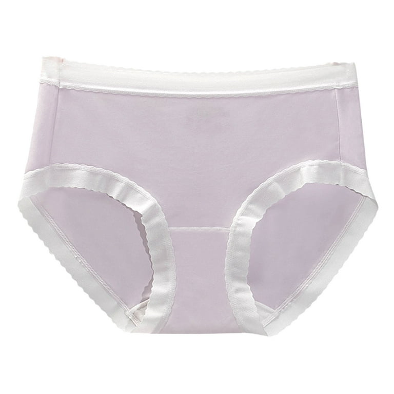 adviicd Cotton Panties Women's Plus Size Microfiber Brief Purple X