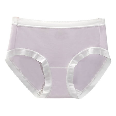 

Womens Underwear Briefs Shapewear Sport Plus Size High Waist Cotton Breathable Dot Cotton Panties For Women
