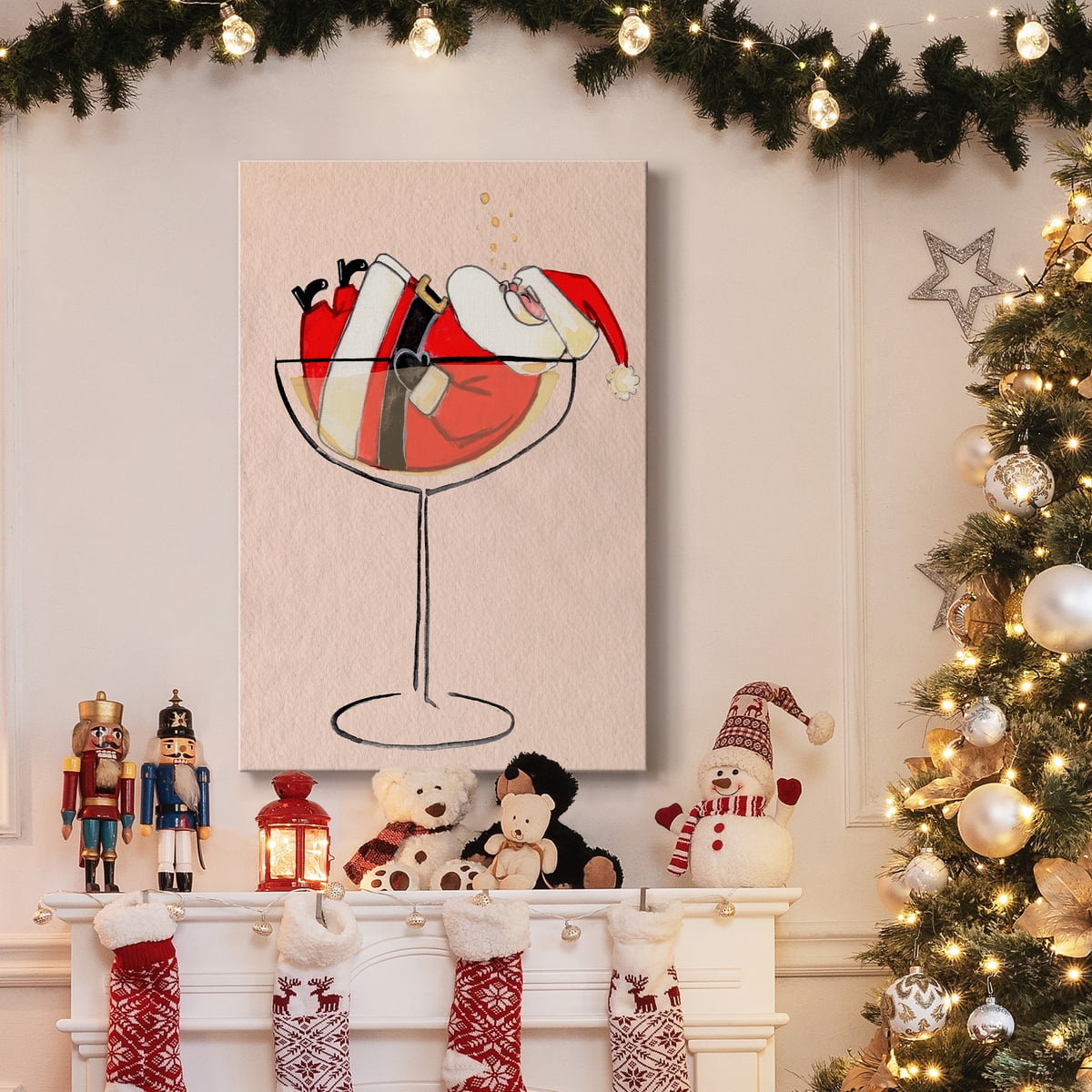 Get Blitzened Collection B- Gallery Wrapped Canvas