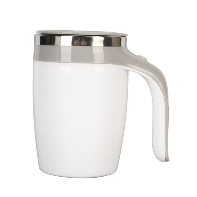 Taza de café agitadora magnética automática, taza autoagitadora de enfriamiento rápido de 380ml para revolver leche con Chocolate para viajes de oficina