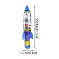 thumbnail image 3 of Inflatable Rocket Outdoor Flying Toy Nylon Film Rocket Card Head Bag, 3 of 9