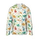 thumbnail image 1 of Fotbe Dinosaur Chaqueta con Protección Solar UPF 50+ para Hombre y Mujer, Camisa con Capucha y Bolsillos-Small, 1 of 7