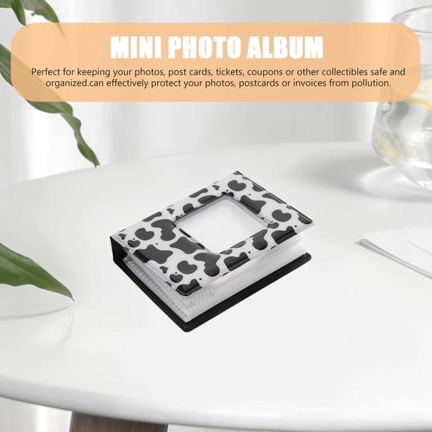 unbranded Álbum Fotográfico Pequeño Con Páginas Transparentes Para Almacenar Fotos Y