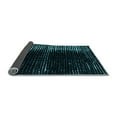 thumbnail image 2 of Ahgly Company Indoor Square Abstract Light Blue Modern Area Rugs, 4' Square, 2 of 4