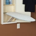 thumbnail image 3 of Household Essentials Stow Away® Tabletop Ironing Board Cover, 100% Cotton Cover with Nanomax® Coating, Thick Fiber Pad, One-Piece Cover with Bungee Cord Binding, Stain and Scratch-Resistant, Willow, 3 of 4