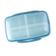 thumbnail image 1 of Pastillero Portátil Organizador Viaje Medicina Contenedor Titur - Azul Sunnimix Estuche de almacenamiento de tabletas, 1 of 8