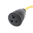 thumbnail image 2 of Parkworld 886351A Adapter Cord Locking L6-15 Plug to 5-15 (5-20) Receptacle Output 250V (2 feet), 2 of 3