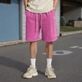 thumbnail image 4 of Laipiong Women's Baggy Wide Leg Shorts Summer 2026 Casual Drawstring High Waisted Trousers with Pockets Comfy Stretchy Beach Vacation Outfits, 4 of 9