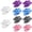 Multicolor, variant on 10 Pairs Multicolor Soft Coral Fleece Thong Slippers Comfortable Indoor House Guest Hotel Spa Slippers