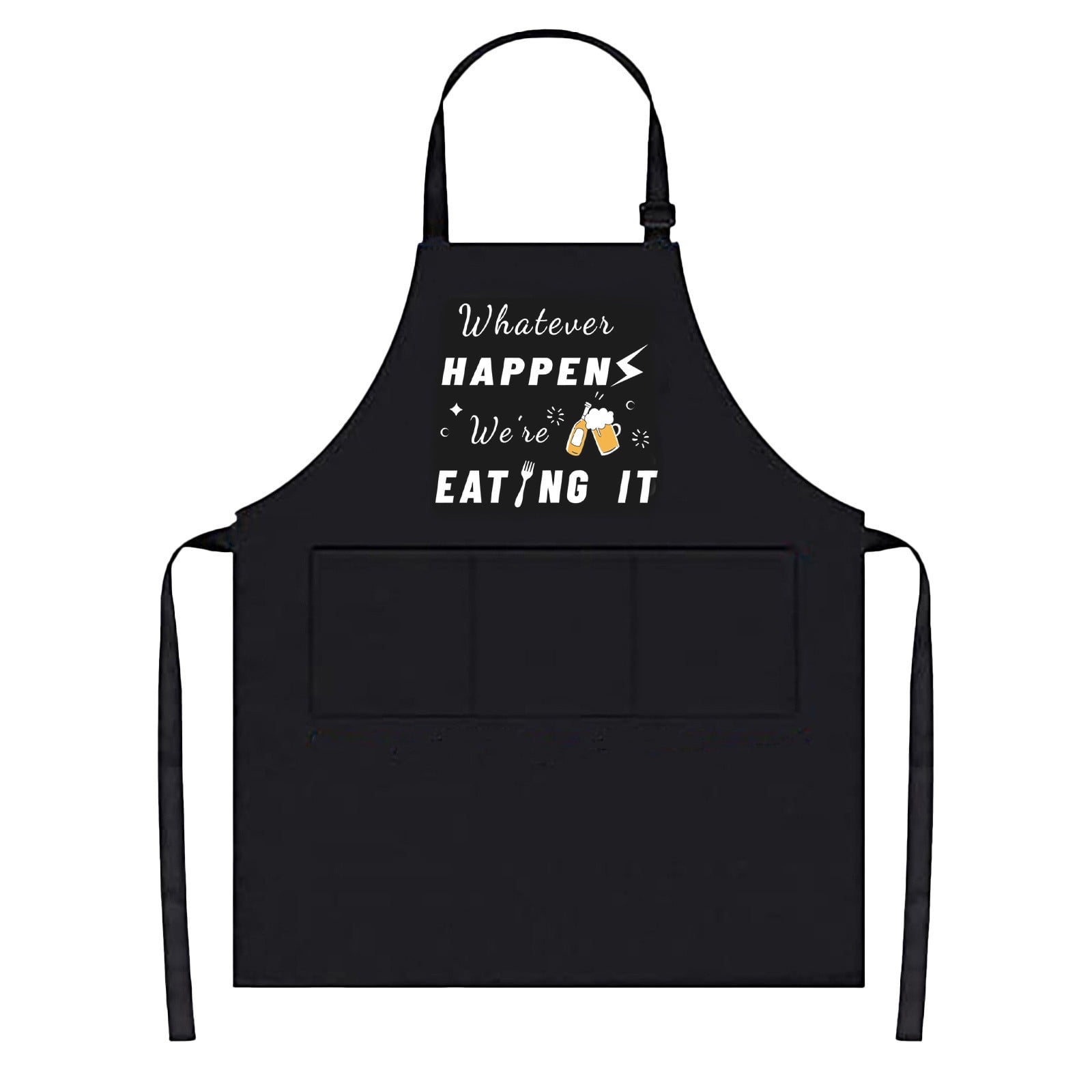  TRADFORE Funny Chef Apron BBQ Aprons with Pockets for Grilling Cooking  Kitchen Funny Gifts for Dad Husband Boyfriend Brother with Adjustable Neck  Strap Funny Dad Gifts : Home & Kitchen