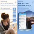 thumbnail image 3 of Compact Bluetooth Anti-Loss Tracker - Mini Rectangle Key Finder S5 in White (Gift Box Packaging) with Remote Selfie, Disconnection Alarm, and Two-Way Search Functions, 3 of 6