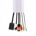 thumbnail image 4 of Impact Mounts CABLE COVER RACEWAY ORGANIZER MANAGEMENT KIT FOR FLAT SCREEN TV MOUNTS 29 inches 2 Pack, 4 of 8