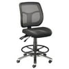 Alvin Argentum Mesh Back Chair Drafting Height