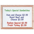 thumbnail image 2 of Aarco Products Inc. White Dry Erase Board with Oak Frame - 18"L x 24"H, 2 of 4