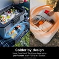 thumbnail image 6 of Ninja FrostVault 50-Qt Hard Cooler with Cold Dry Zone, Integrated Fridge-Temp Dry Storage Drawer, Premium Heavy-Duty Insulated Cooler, Keeps Ice for Days, FB151BL Lakeshore Blue, 6 of 9