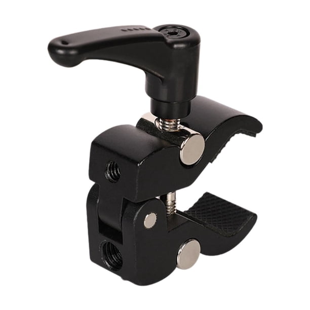 Abrazadera de cámara, brazo de extensión, adaptador de brazo, abrazadera de varilla, clip para barras transversales de manillar 75mm