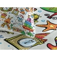 thumbnail image 3 of Ambesonne Christmas Quilted Coverlet 3 Pcs, New Year Candies, King Size, Multicolor, 3 of 4