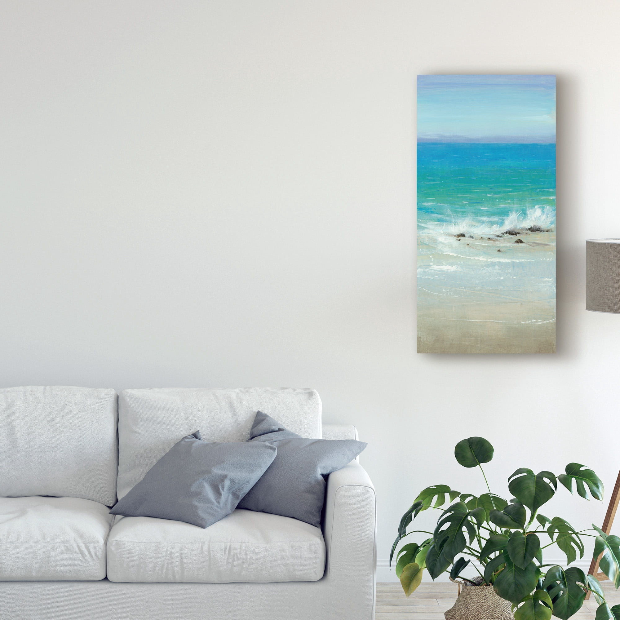 Trademark Fine Art 'Salt Spray I' Canvas Art by Tim OToole