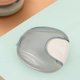 thumbnail image 5 of Estuche para retenedores de ortodoncia, recipiente de almacenamiento con sistema de apertura a presión, caja para baño de prótesis dentales Gris, 5 of 8