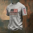 thumbnail image 2 of WAYUTE Mens 250 Anniversary USA Shirt National Flag Patriotic Tee Casual Everyday Comfort Stylish Independence Day T-Shirts, 2 of 3