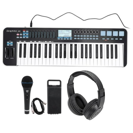 Samson Graphite 49 Key USB MIDI DJ Keyboard (Best 49 Key Midi Keyboard 2019)