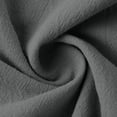 thumbnail image 7 of Linen Shirts for Women V Neck Cotton Linen 3/4 Sleeve Tops for Casual Dressy Summer Outfits Dark Gray M, 7 of 7