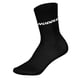 thumbnail image 2 of HUDDLE Calcetines Unisex, pack de 6 – Basic, logo, crew, calcetines deportivos, color liso Negro 39-42, 2 of 3