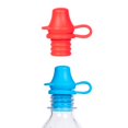 thumbnail image 1 of KIDDIKAP Tapa para botella de silicona antiderrames, paquete de 2, 1 of 6