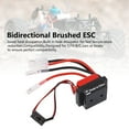 thumbnail image 3 of RC Car ESC, Aluminum Alloy Plastic Brushed RC Car ESC  for Upgrade, 3 of 8