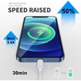 thumbnail image 3 of USB A to Lightning Cable, 3.3FT Car Apple CarPlay Cable, iphone Charger Cord Compatible with Apple iPhone 14/13/12/11 Pro Max XR XS X 8 7 6 Plus SE, 3 of 8