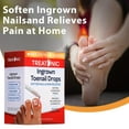 thumbnail image 3 of Ingrown Toenail Treatment - Ingrown Toenail Pain Reliever and Softener Kit for Easy Trimming with Silicone Gel Toe Caps, 3 of 7
